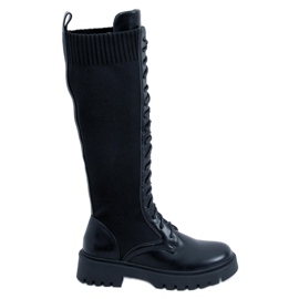 PA1 Bottines à tige élastique de Barton Black noir