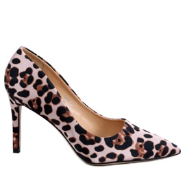 PA1 Escarpins femme Telisha Léopard beige brun noir