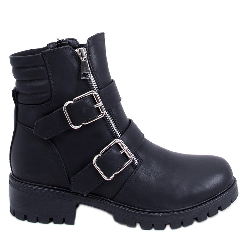 PA1 Bottes militaires Terry noires le noir