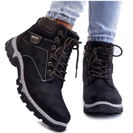 PA1 Bottes Trappeur Femme Warm Zipper Noir Jake