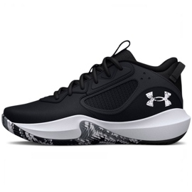 Under Armour Gs Lockdown 6 Jr. 3025617 001 chaussures de basket noir noir
