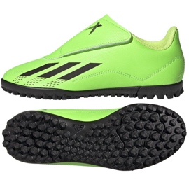 Adidas X Speedportal.4 Vel Tf Jr GY9684 chaussures de football vert vert