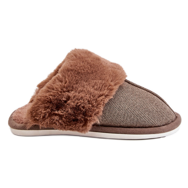 Chaussons Chauds Homme Marron Marcus brun