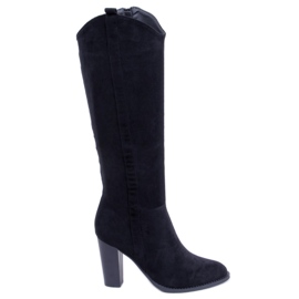 Bottes classiques de Margot Black le noir