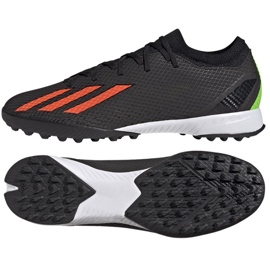 Chaussures Adidas X Speedportal.3 Tf GW8487 le noir le noir Chaussures Adidas X Speedportal.3 Tf GW8487 le noir le noir