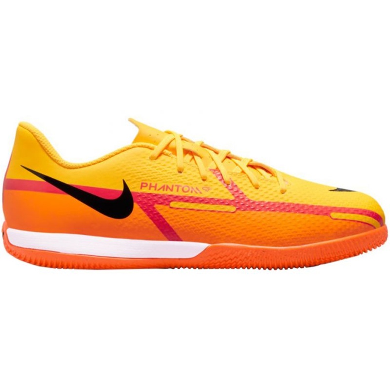 Chaussures de football Nike Phantom GT2 Academy Ic Jr DC0816-808 orange oranges et rouges