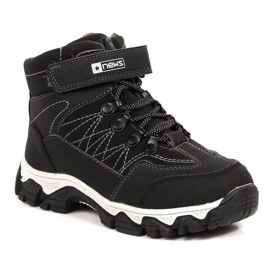 Chaussures de randonnée isolées en laine de mouton eVento Jr EVE390 noir