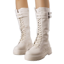 BM Bottes hautes beiges de Christopher