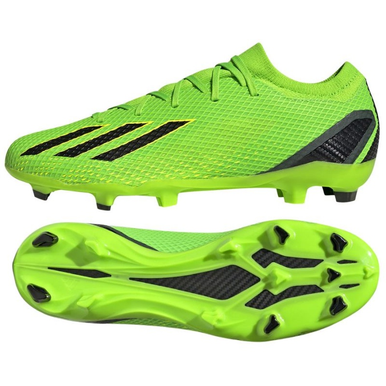 Adidas X Speedportal.3 Fg M GW8455 chaussures de football vert vert