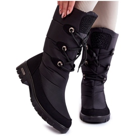 Bottes de Neige Hautes et Chaudes Progress PROGJ-20-07 Noir le noir