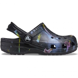 Crocs Classic Out Of This World Ii Sabot Jr 206818 001 le noir Crocs Classic Out Of This World Ii Sabot Jr 206818 001 le noir