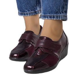 PA1 Brogues marron d'Andris rouge PA1 Brogues marron d'Andris rouge