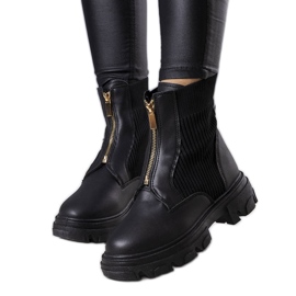 PA1 Bottines Cazade noires le noir
