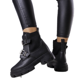 Bottes Isamba noires le noir
