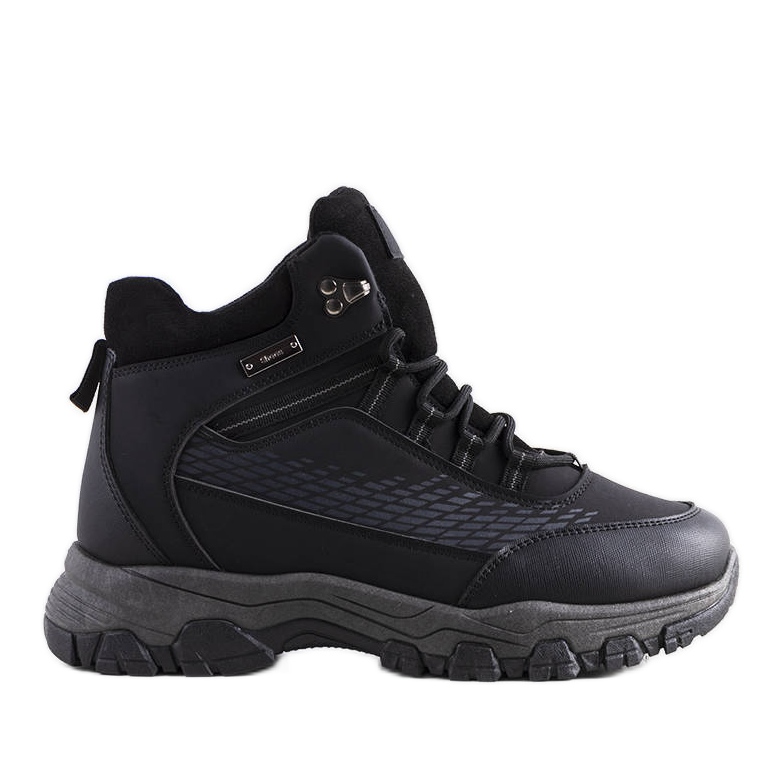 Bottes isolées noires de Jaxx le noir