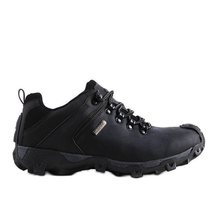 Bottes isolées noires de Bamroks le noir