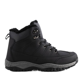 Bottes isolées Violette noires le noir