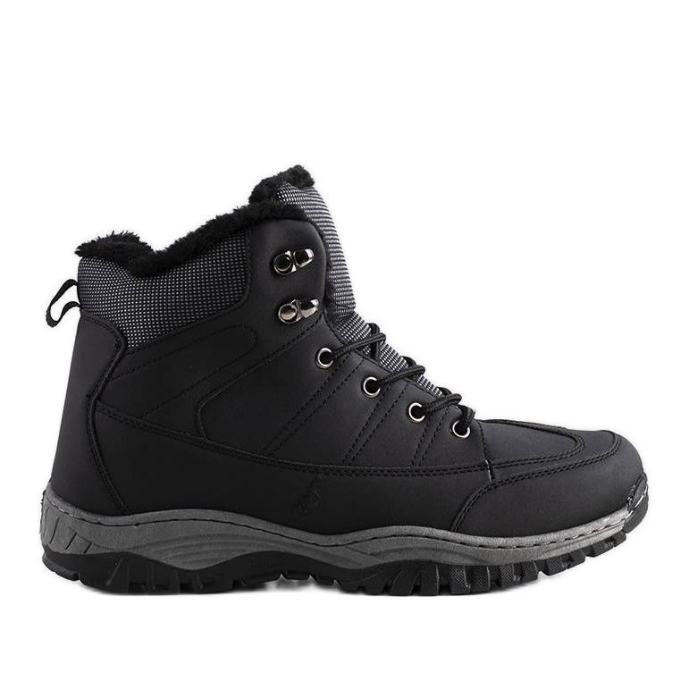 Bottes isolées Violette noires le noir