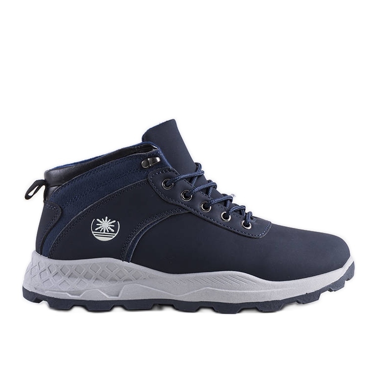 Bottes isolées bleu marine de Briar