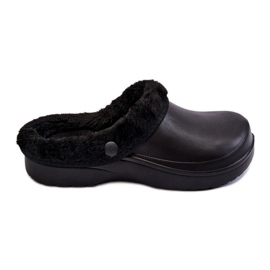 PM2 Chaussons chauds en mousse pour femmes Crocs Black Cova le noir