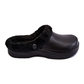 PM2 Chaussons chauds en mousse pour femmes Crocs Black Cova noir