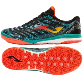 Joma Regate Rebound 2201 In M chaussures de football RREW2201IN noir bleu multicolore multicolore
