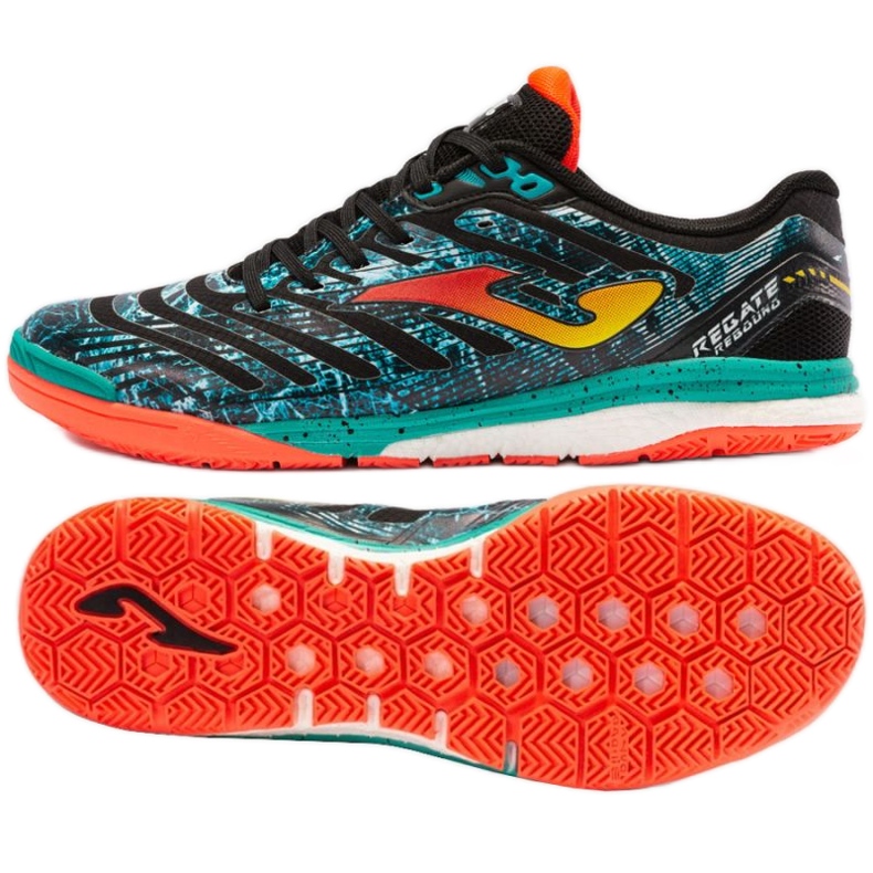 Joma Regate Rebound 2201 In M chaussures de football RREW2201IN le noir bleu multicolore multicolore