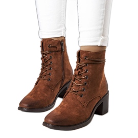 Bottes Sanlow marron brun