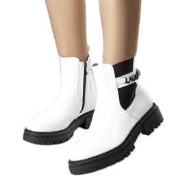 Bottes isolées blanches Sanso