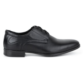 Olivier Chaussures habillées cuir homme 850MA noir
