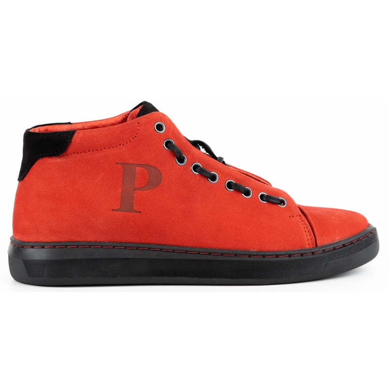Polbut Chaussures homme cuir rouge 2110sw
