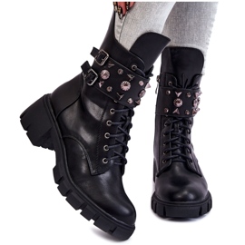 PG1 Bottes hautes zippées pour femmes Noir Kastella