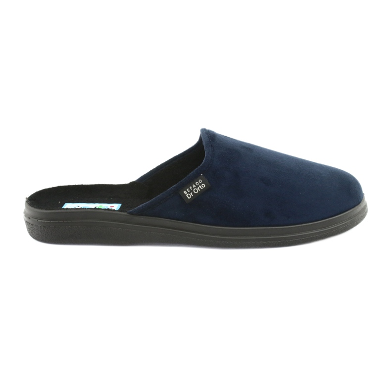 Chaussons Befado 125m pour diabétiques bleu marin