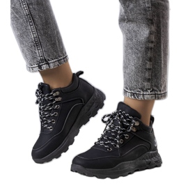 Bottes isolées noires pour femmes de Durani le noir