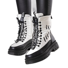 Bottes de neige Saraï blanche