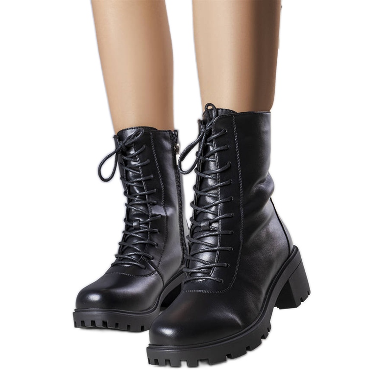 Bottes isolées noires Casgra le noir