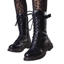 PA1 Bottes isolées noires de Corbi