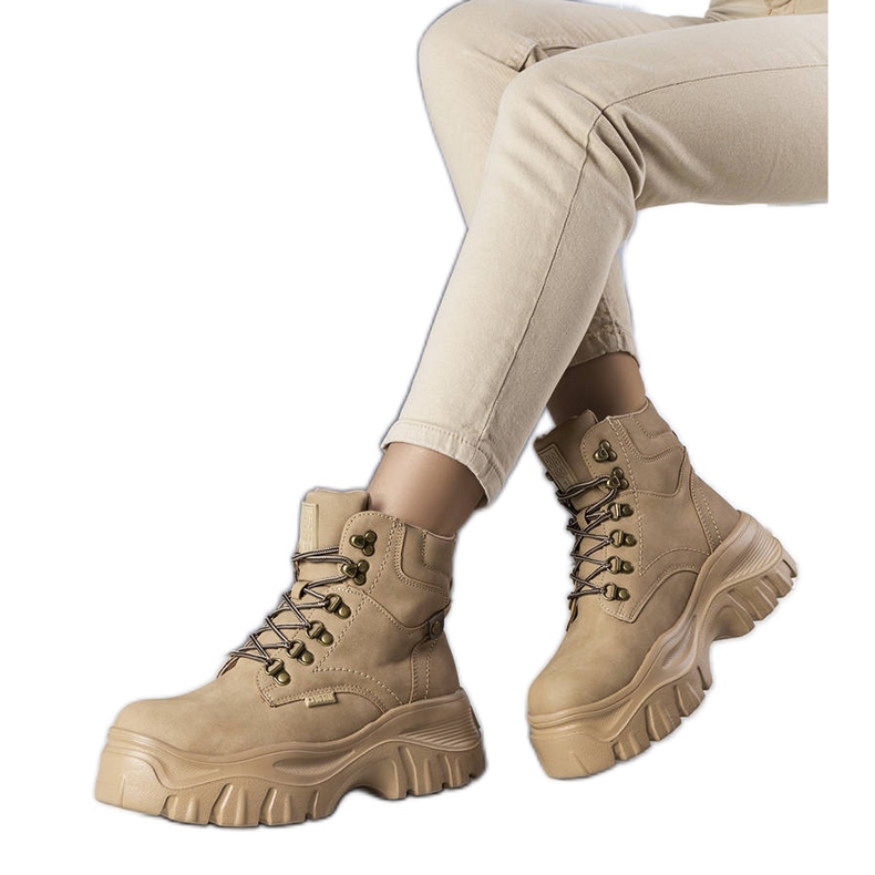 Bottes Big Star beiges KK274366