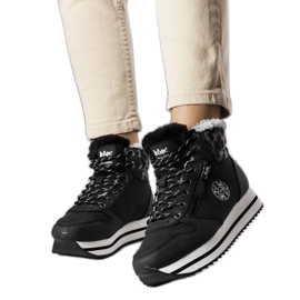 Bottes isolées noires LCJ-22-31-1448L Lee Cooper