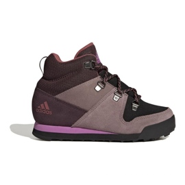 Chaussures Adidas Snowpitch Jr GZ1172 beige brun noir