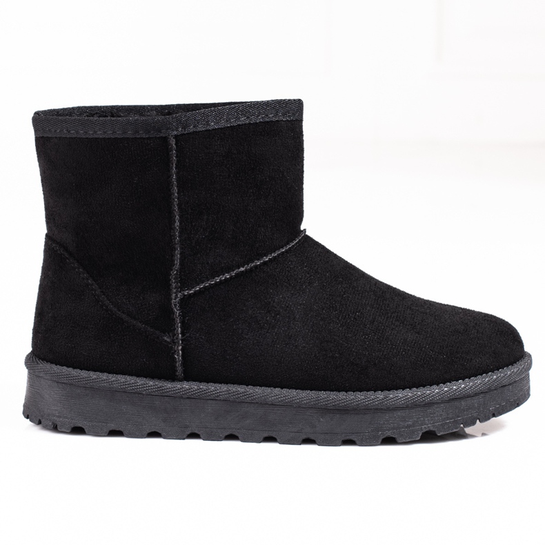 Bottes de neige Shelovet pour femmes noires le noir