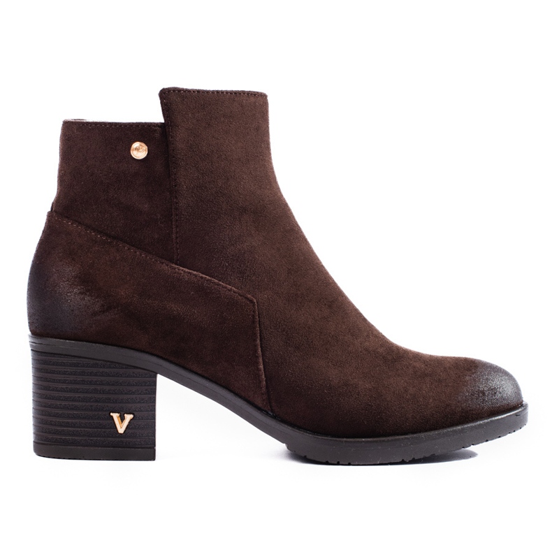 W. Potocki Bottes pour femmes marron classiques sur le poteau de Potocki brun W. Potocki Bottes pour femmes marron classiques sur le poteau de Potocki brun