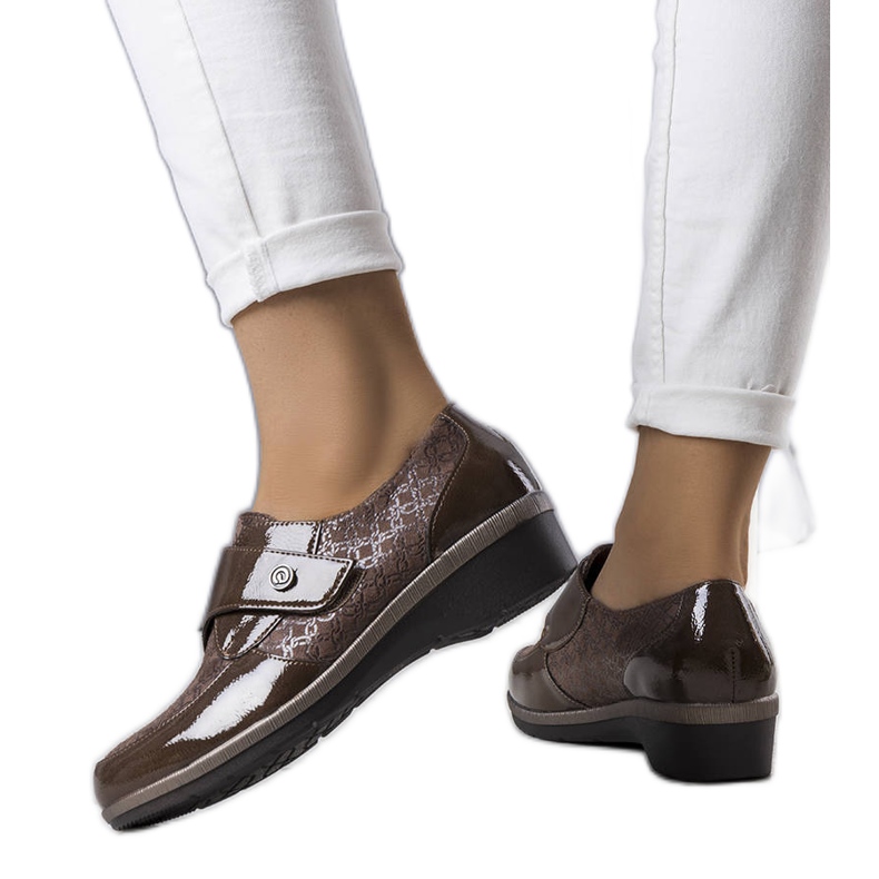 BM Richelieu Drancy marron brun kaki BM Richelieu Drancy marron brun kaki