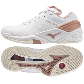 Chaussures Mizuno Wave Stealth Neo X1GB200036 blanche blanche Chaussures Mizuno Wave Stealth Neo X1GB200036 blanche blanche
