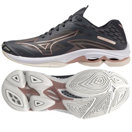 Mizuno Wave Lightning Z7 W V1GC220035 chaussures de volley-ball le noir le noir