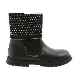 Bottines fille Zarro 94/7 noir jais le noir