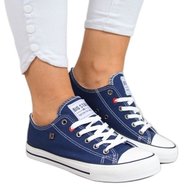 Chaussures, baskets Big Star W T274021 INT343 bleu marin
