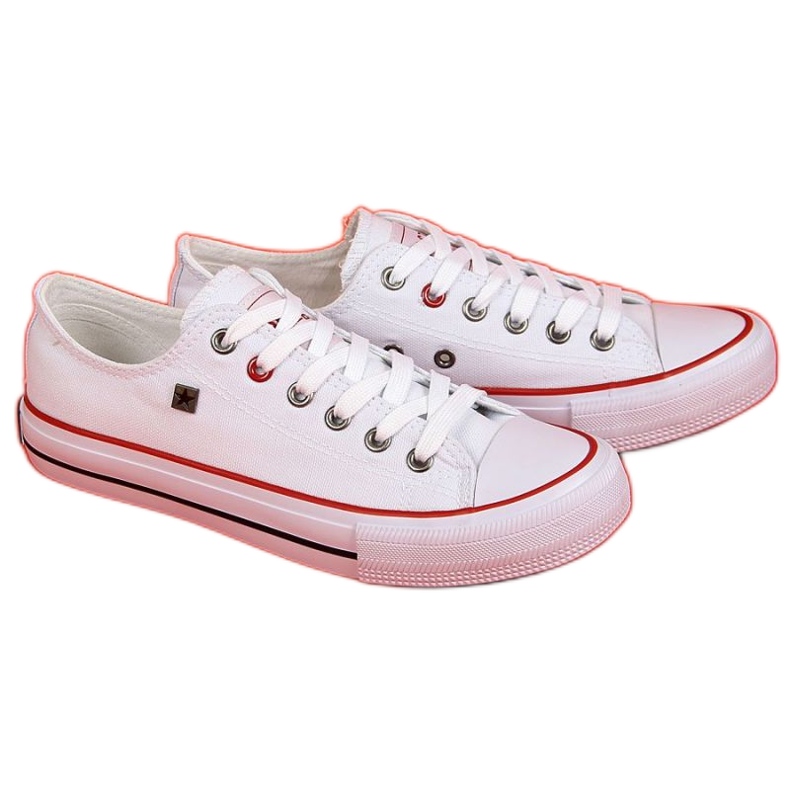 Chaussures, baskets Big Star W T274020 INT344 blanche