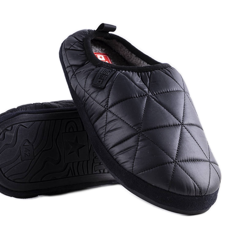 Chaussons isolés noirs Big Star KK174365 le noir Chaussons isolés noirs Big Star KK174365 le noir