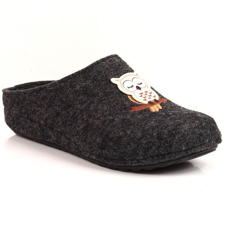 Chaussons en feutre Panto Fino W KK267023 INT1797B gris